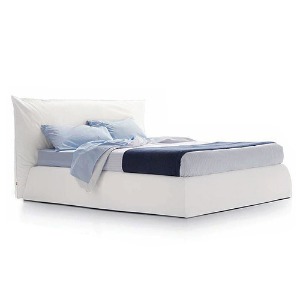 [PIANCA]Piumotto Bed Frame Ivory White Q